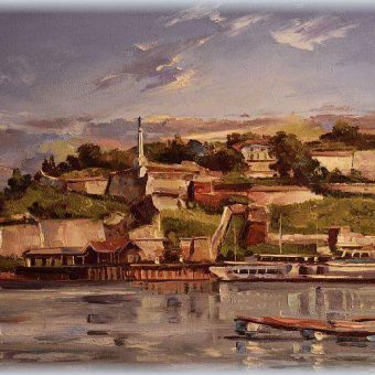 ulje na platnu "Kalemegdan"